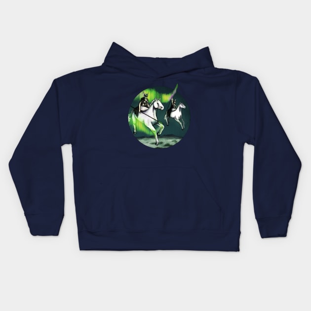 Valkyries Kids Hoodie by AniaArtNL